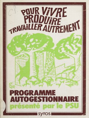 cover image of Vivre, produire et travailler autrement